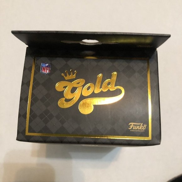 FUNKO GOLD NFL Browns Odell Beckham Jr (Home Uniform) 5" Vinyl Licensed NFLPA - Picture 4 of 5